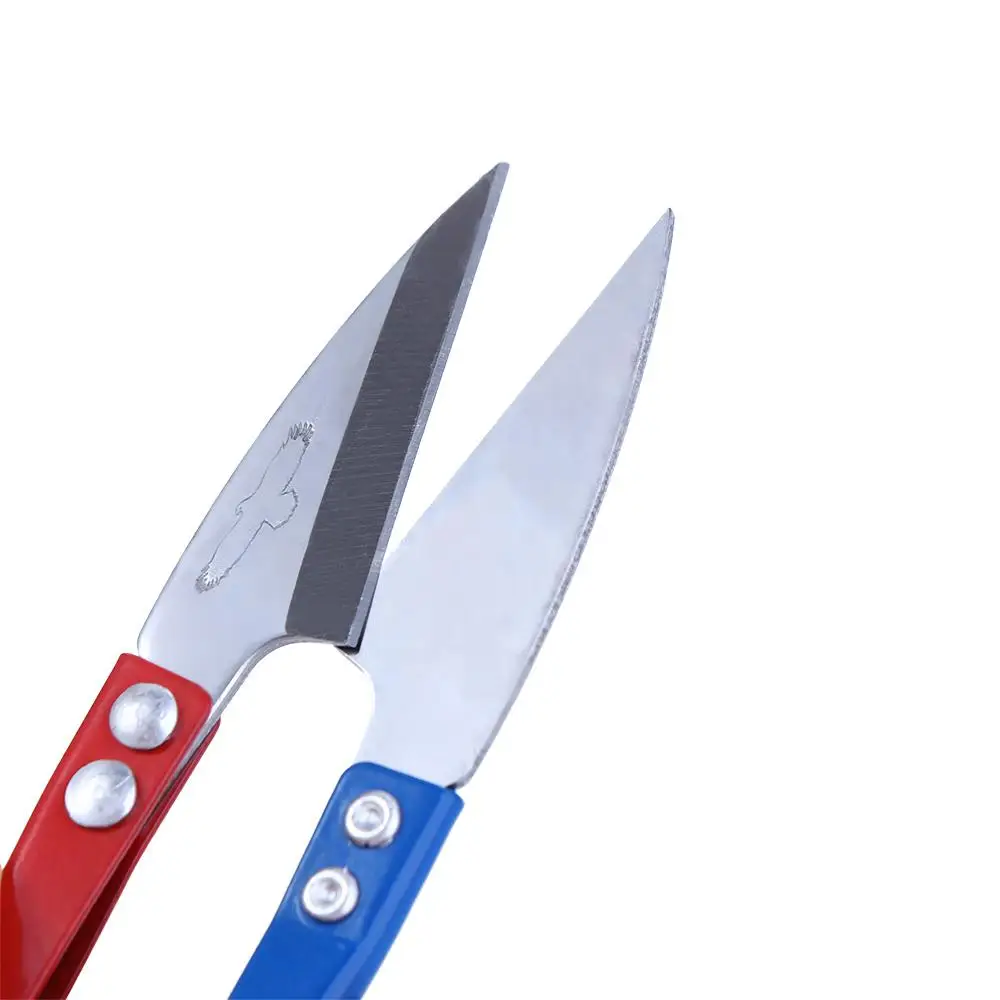 Рыболовные ножницы из углеродистой стали синего цвета