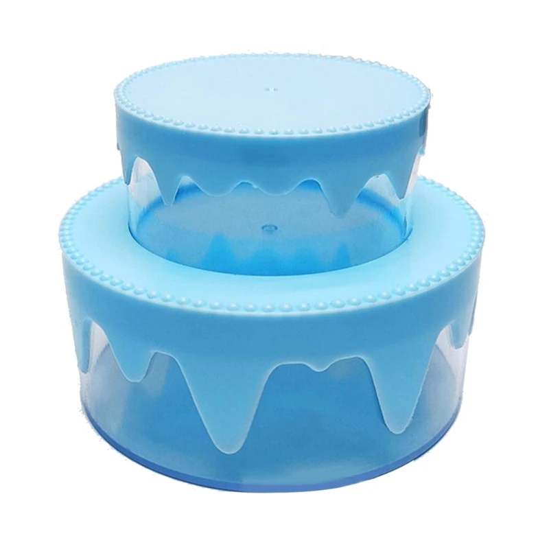 

Versatile Cream Cake Storage Container Plastic Multifunctional Box Perfect for Jewelry Crafts and Small Items