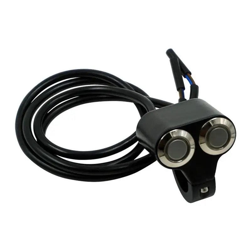 

Motorcycle Switch All-purpose Button Switch With Aluminum Alloy Light/Horn Control Switch ATV Accessories For Motorcycles