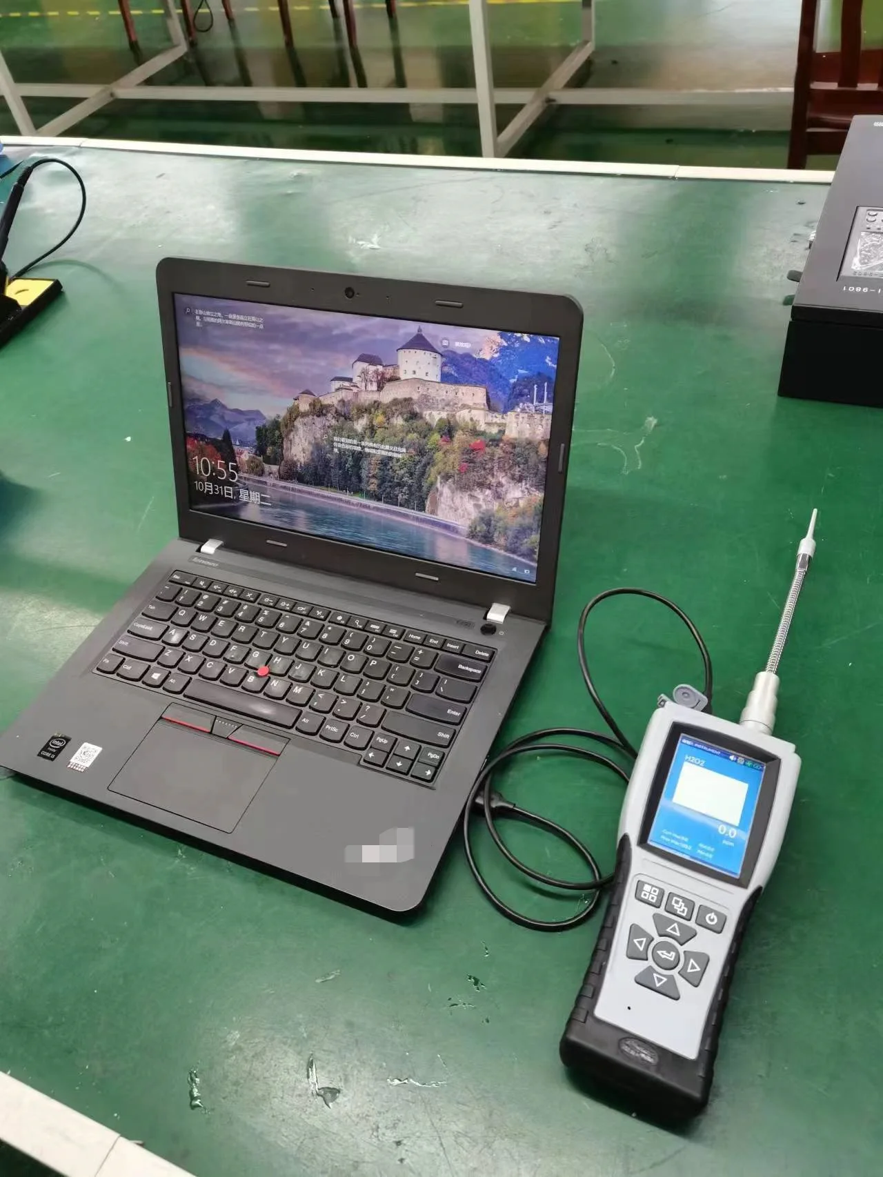 Портативный фосфиновый газовый монитор 0-2000ppm