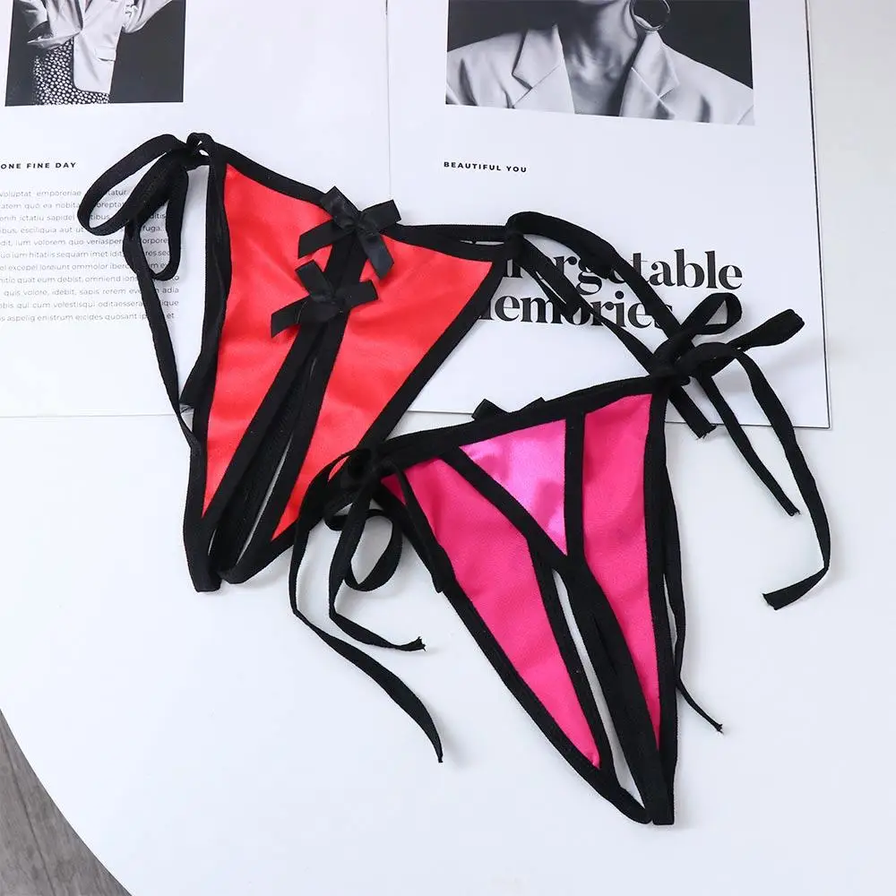 Женские прозрачные трусики-танга