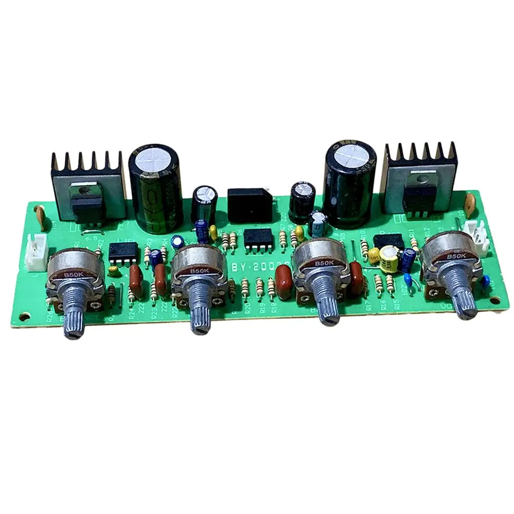 N4558 OP-AMP HIFI Wzmacniacz Głośność Tone EQ Płyta kontrolna Przedwzmacniacz DIY