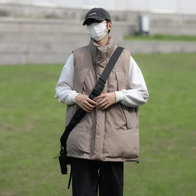 Свободная хлопковая одежда больших размеров мужское зимнее пальто с широкими