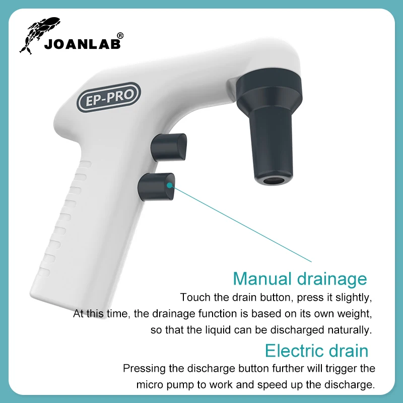 JOANLAB Автоматический Контроллер Пипеток Лабораторное Оборудование Электронный