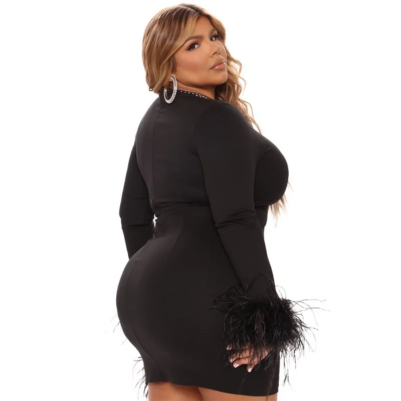 Рисунок 2 - Женское Короткое платье в обтяжку