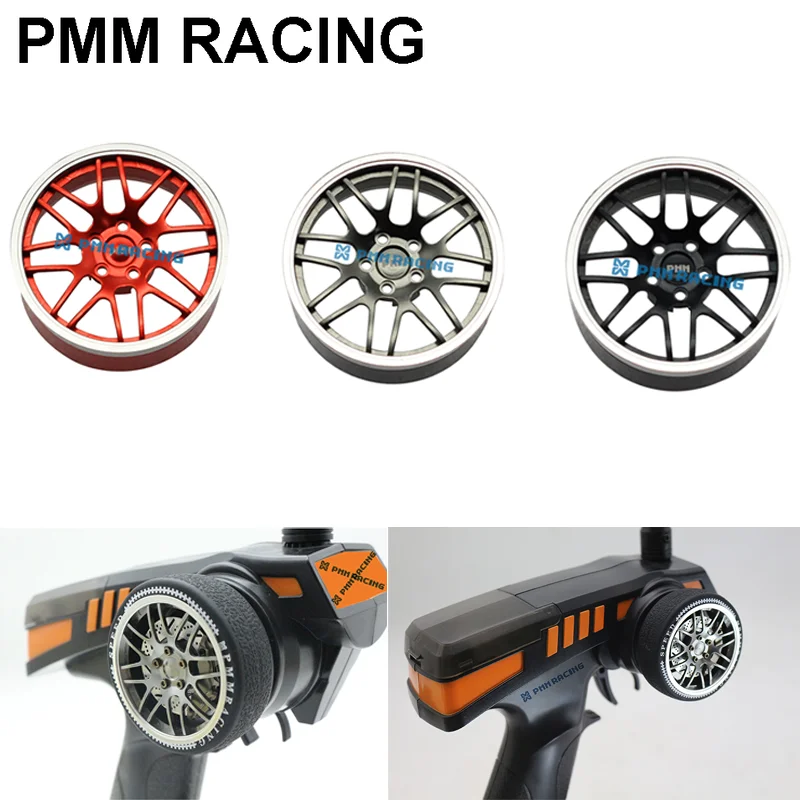 

1PCS CNC Aluminum Alloy Remote Control Handwheel Tool for Model Wireless RC Car Boat Vehicle Airplane FLYSKY Noble NB4 FUTABA