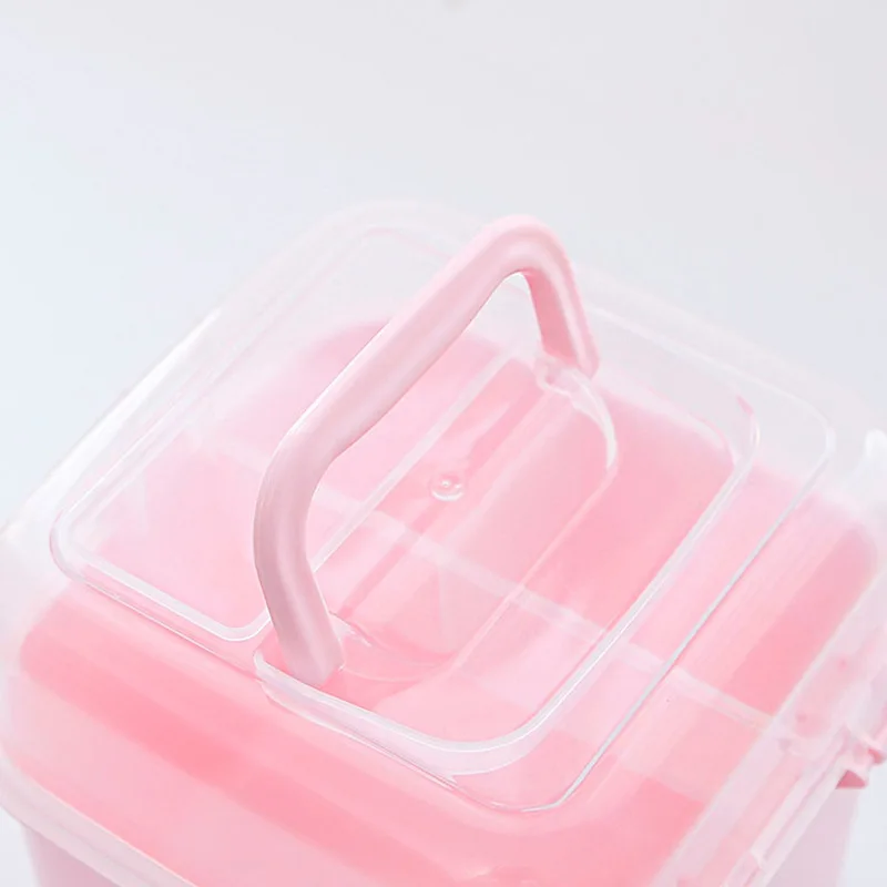 Милая Многослойная Бытовая Аптечка Для Детей Мультяшные Свежие Аксессуары Ящик