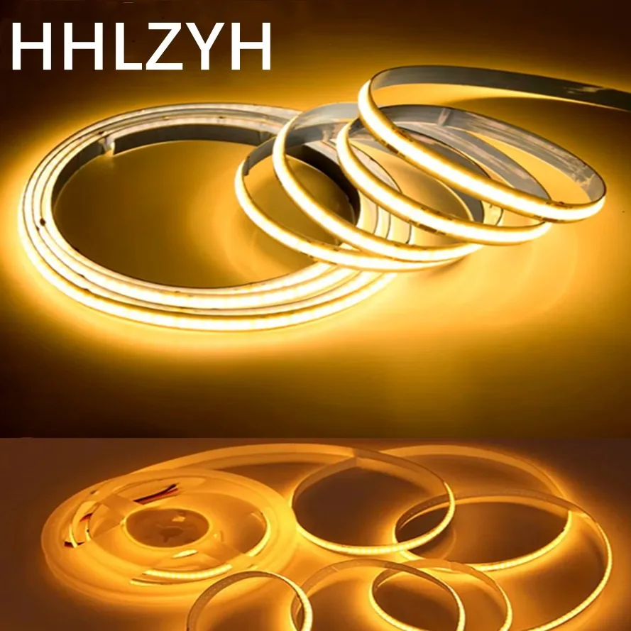 Светодиодная лента 10 м 480 COB линейная светодиодная с регулируемой яркостью