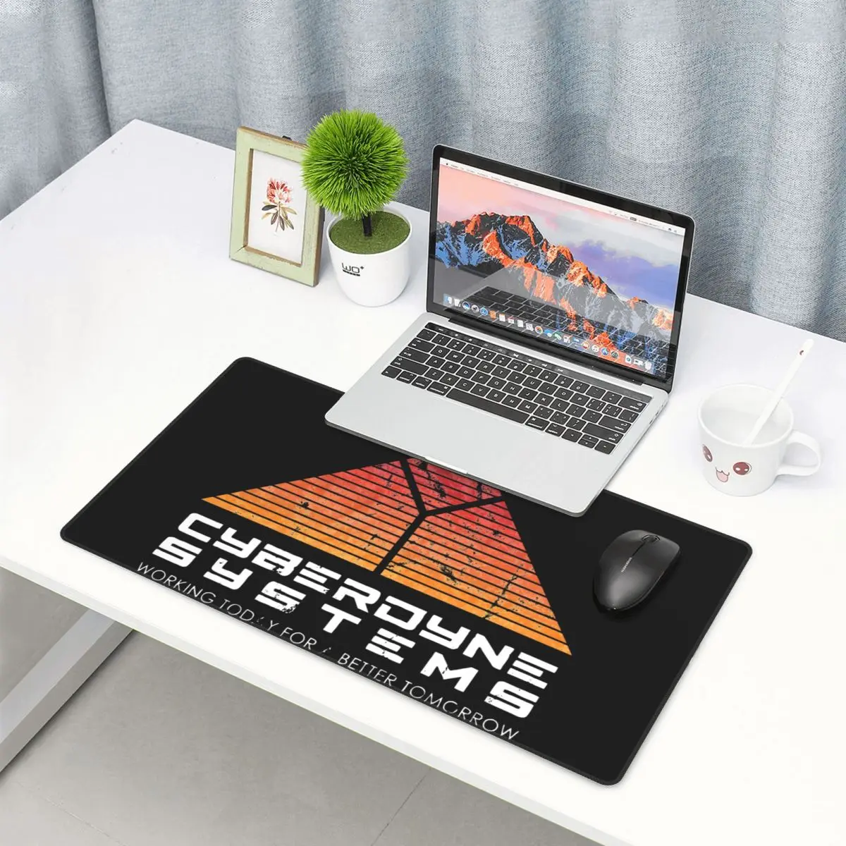 Компьютерный Настольный коврик Cyberdyne Systems The Terminator резиновый для мыши ноутбука