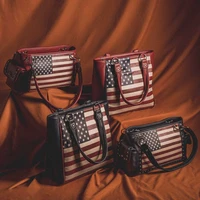 celela american pride handbag soft pu leather shoulder bag for women independence day red white striped bag original design