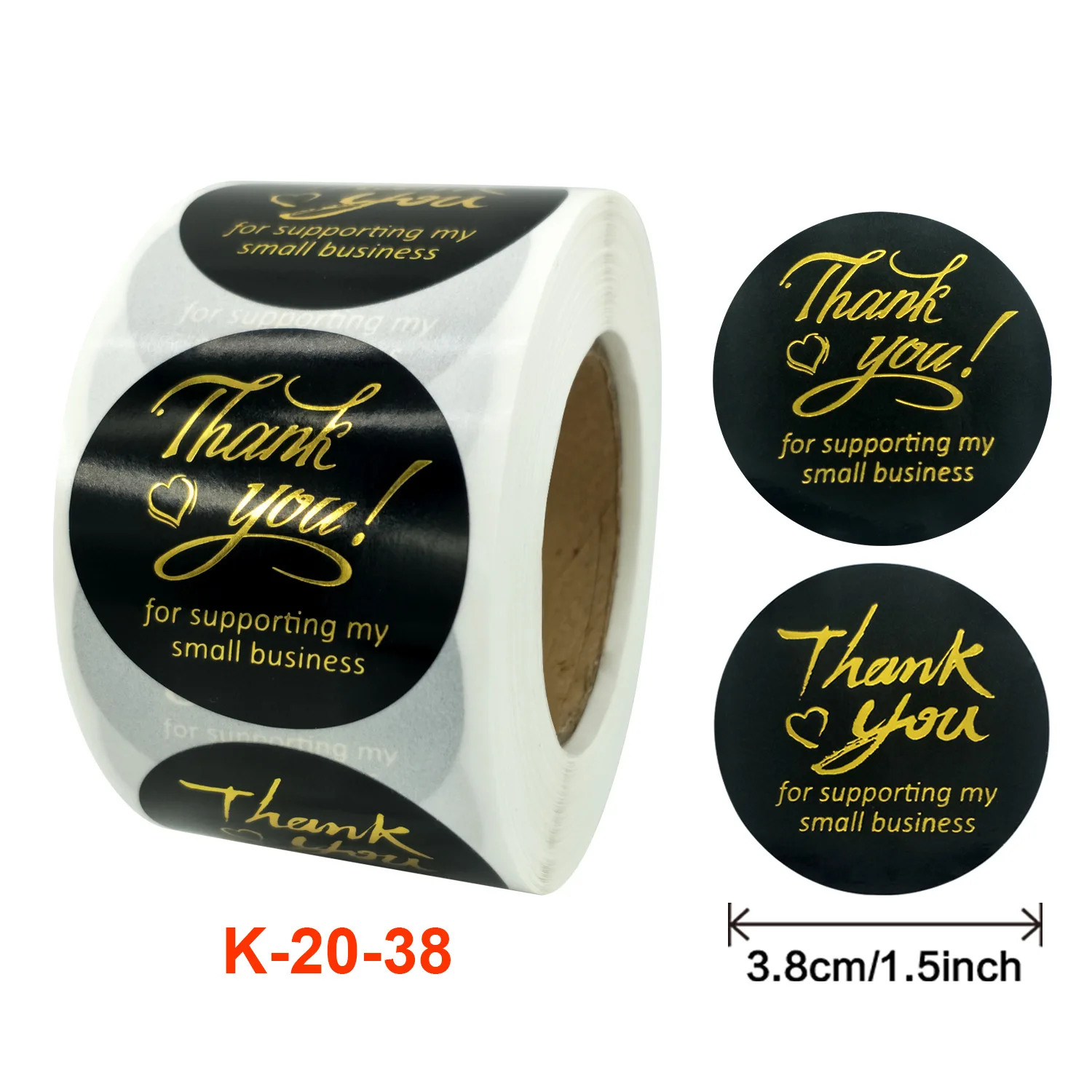 

New roll package thank you sticker hot gold thank you sticker color changing sticker sticker sticker