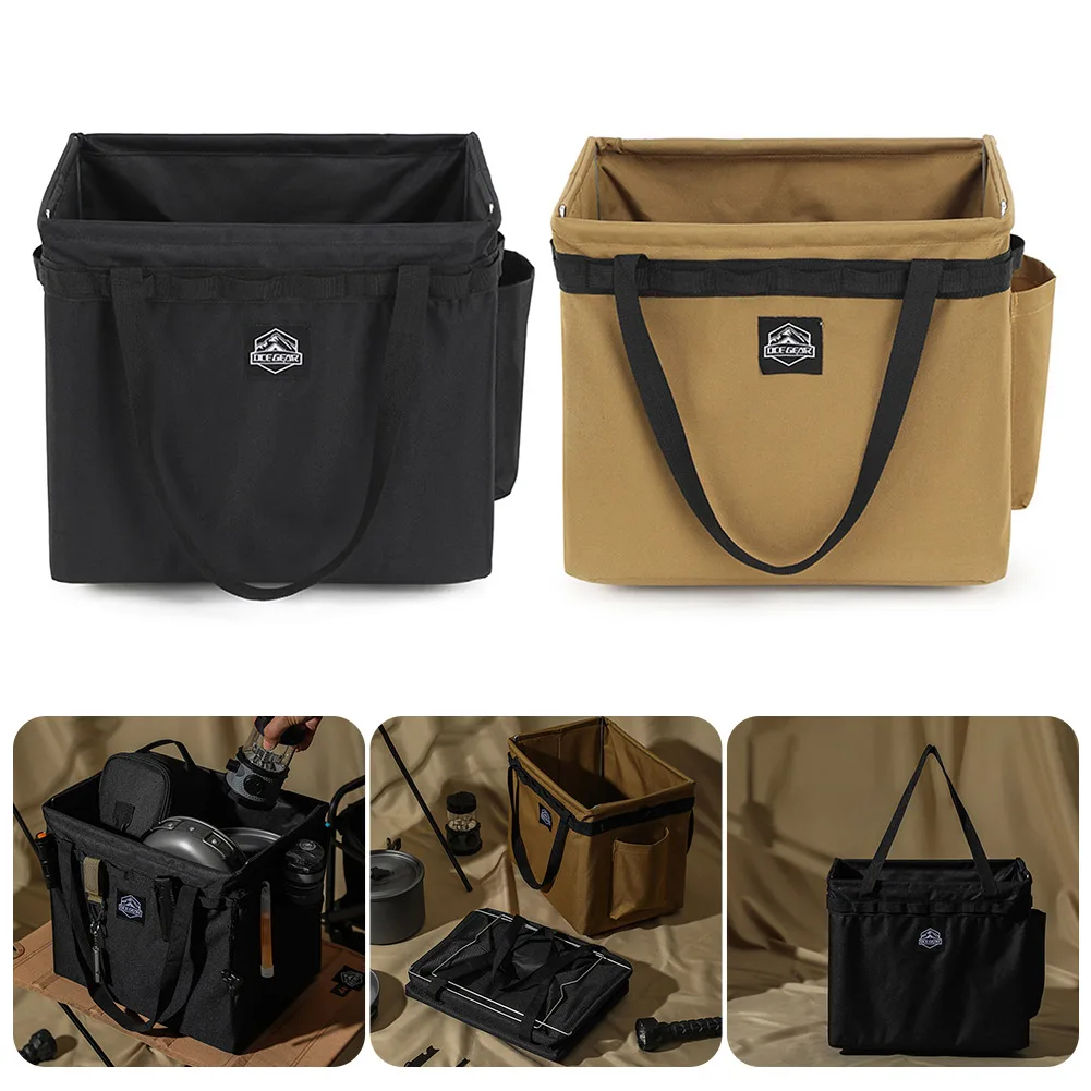 

Multifunctional Camping Travel Tools Storage Bag Large Capacity Lamps Gas Stove Toolbox Bag for Picnic Barbecue Accessories