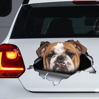 bulldog car decal bulldog magnet bulldog sticker bulldog decal