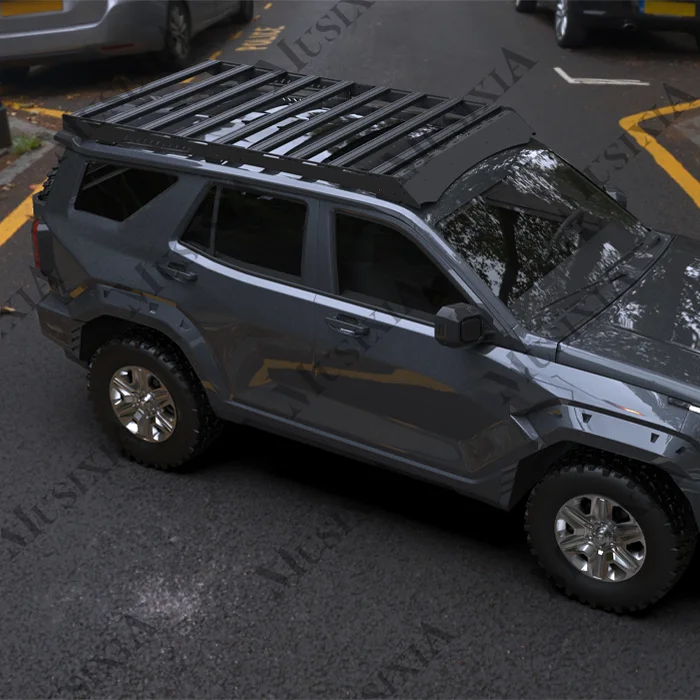 Stlf MusixiA Внедорожная стальная грузовая корзина Поперечная планка Алюминиевый