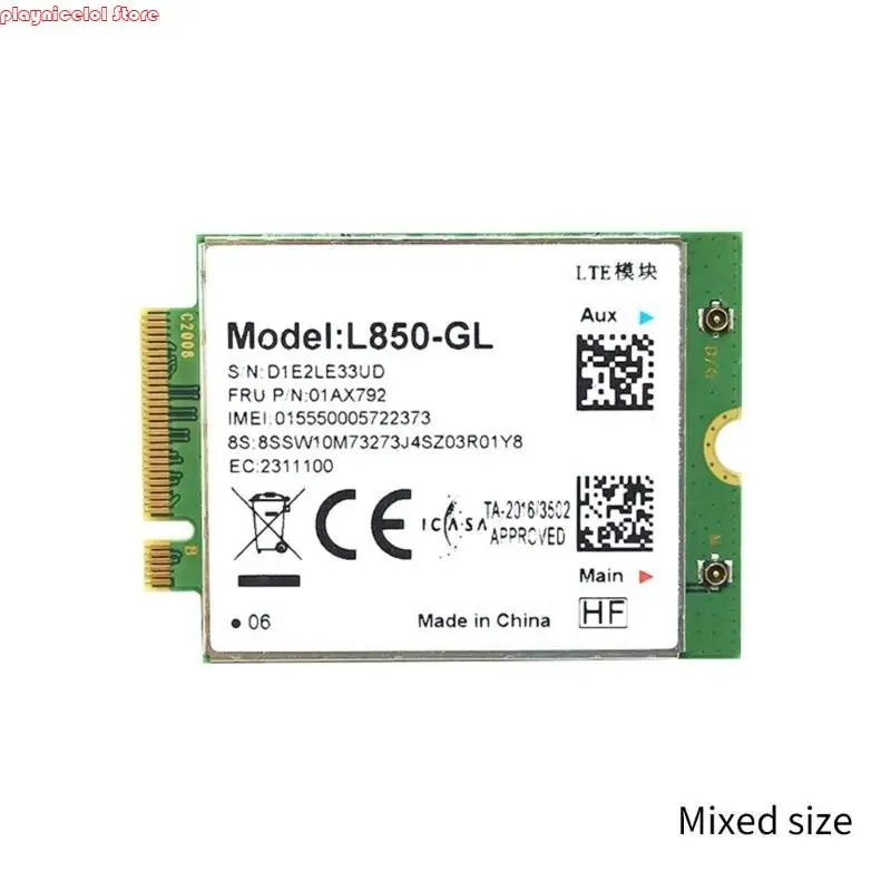 E8BA G-ModuleL850-GL со встроенной антенной, подходящей для X380 X390 L480 T480 T580 X1C L850-GL 01AX792 L850 Ноутбук (art.: 3920cff186643) - 3920cff186643