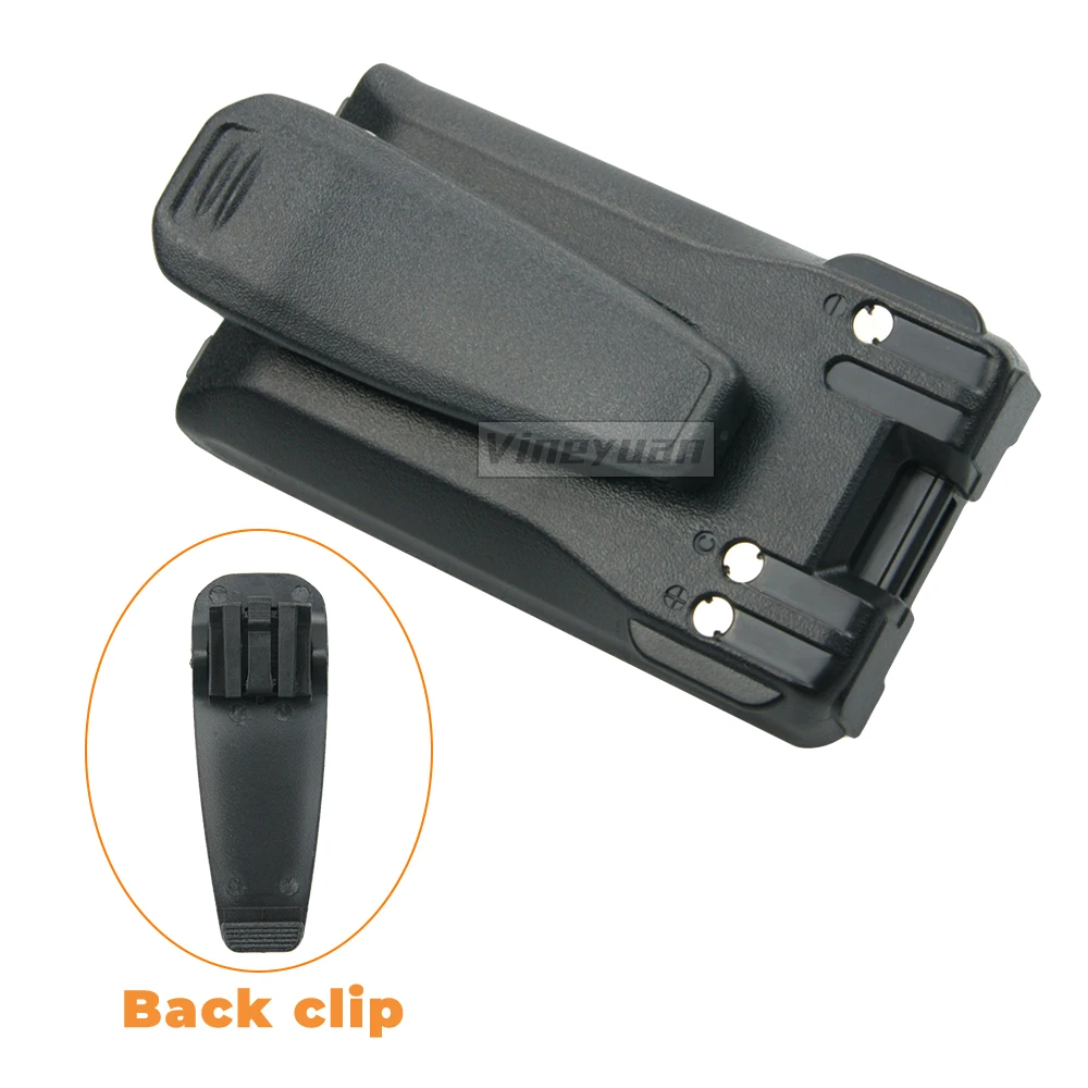 2200mAh BP-265 Li-ion Battery for ICOM IC-F3001 IC-F4001 IC-T70A IC-T70E IC-V80 Replacement Battery Two Way Radio with Belt Clip