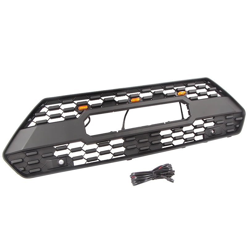 

Car Front Grille With Lamp Black and Gary Fit For Toyota RAV4 2020