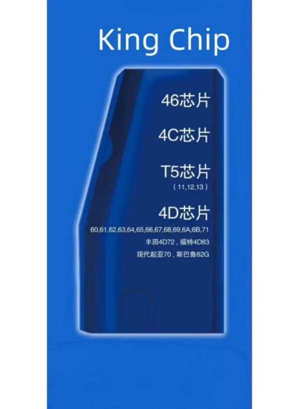 

Оригинальный Автомобильный приемопередатчик JMD Blue King chip Red Super Chip JMD для ксерокса ключей для клонирования чипа 46/4C/4D/G/48