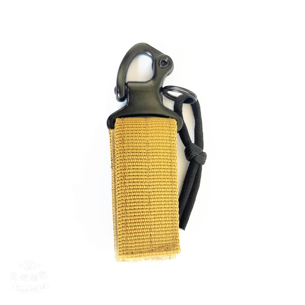 

Carabiner Buckle Outdoor Quick Release Hook Webbing Backpack Fittings For Camping Hiking Hunting Keychain Nylon