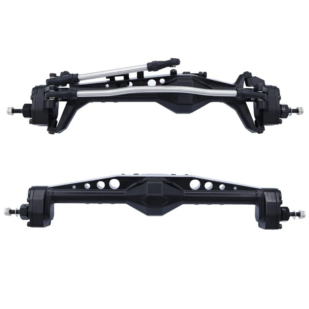 

New Version Metal Integrated Currie F9 Portal Axle for Axial Capra 1.9 UTB 1/10 RC Crawler Car Upgrades Parts,Black