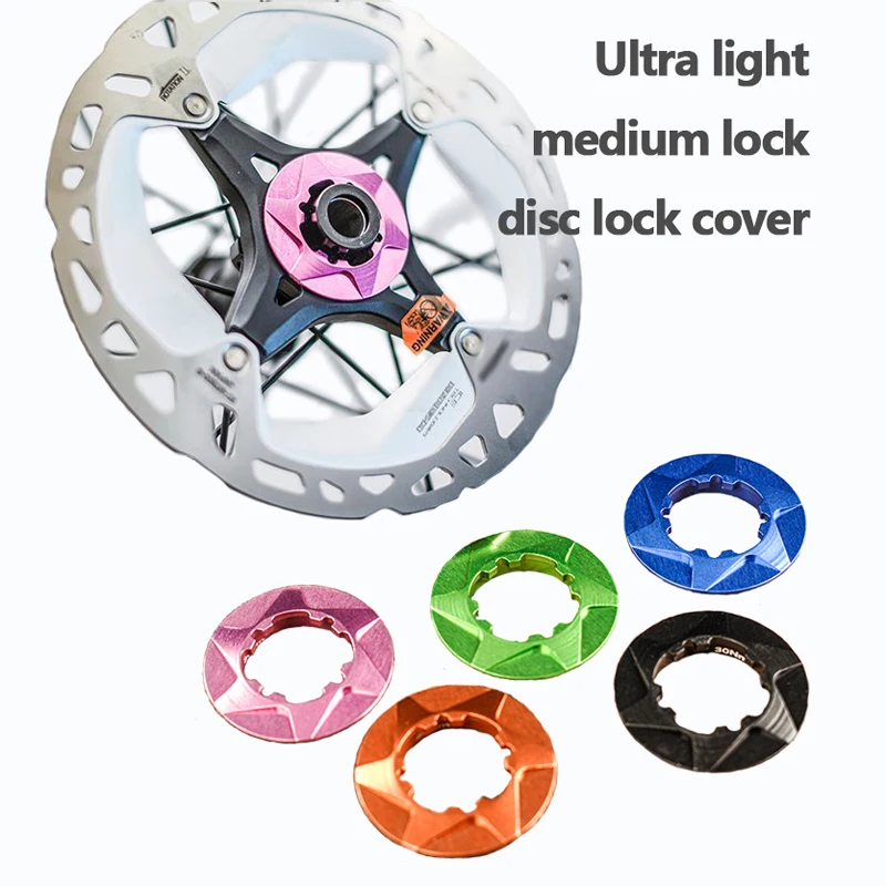 Фото Адаптер для фиксации дискового тормоза Chaser Bicycle Center Lock: ультралегкий конвертер Centerlock в 6-болтовый ротор №4