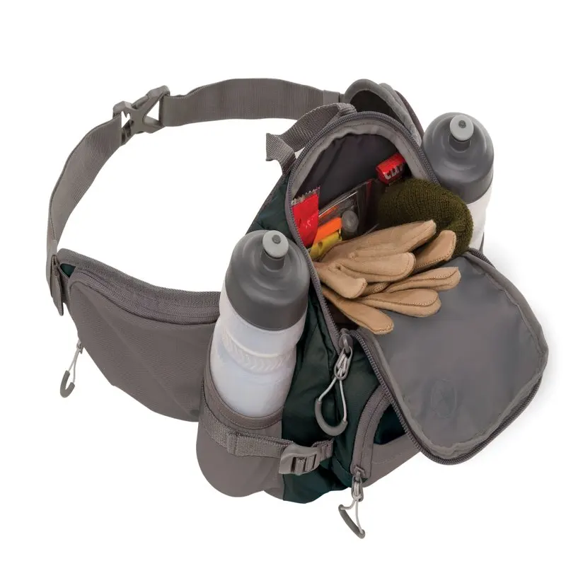 Outdoor Products Sonora 8.5 Ltr Waist Pack Fanny Pack Waist Pouch, Green, Unisex