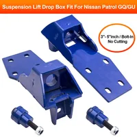 3"-5" 3-5 inch Dropbox For Nissan Patrol GU GQ Y60 Y61 Lifting Aid Suspension Lift Kits Control Arm Drop Boxes for Ford Maverick