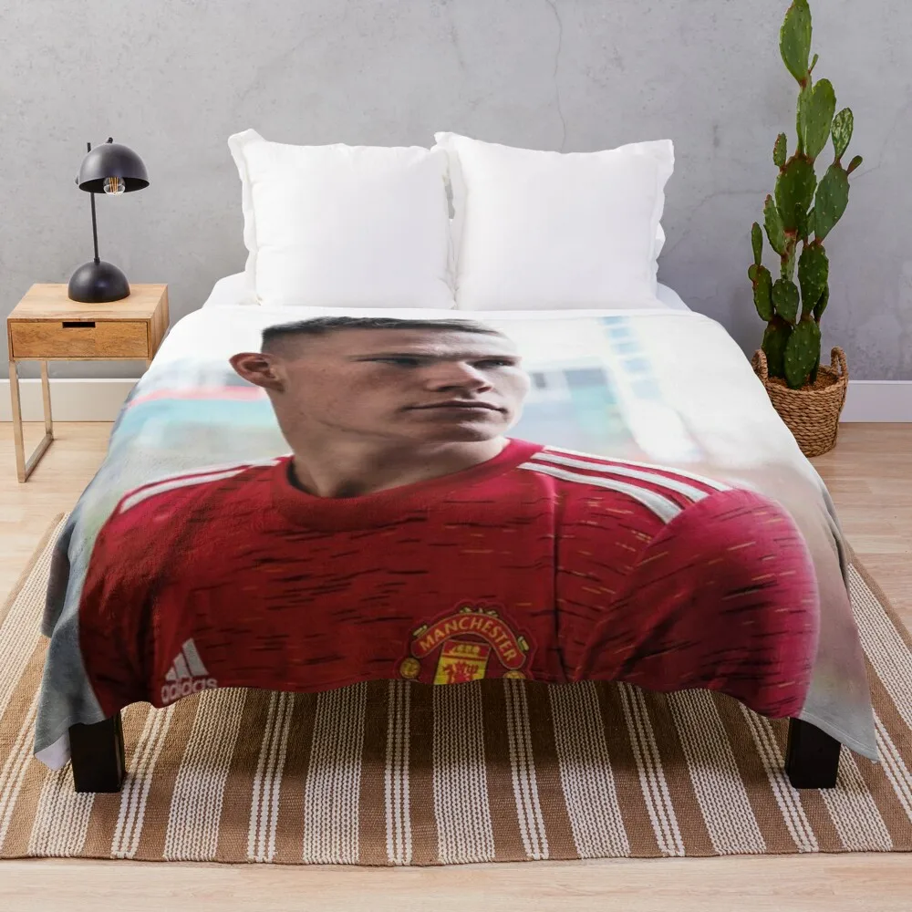 

Wallpaper Scott McTominay art Throw Blanket Kid'S Blanket Kawaii Blanket