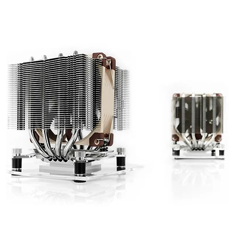Фото Кулер для процессора Noctua NH-D9L, 4 тепловые трубки, 115X/AMD/двойной башенный кулер/совместимая память/высота 11 см, чехол Radiato №3