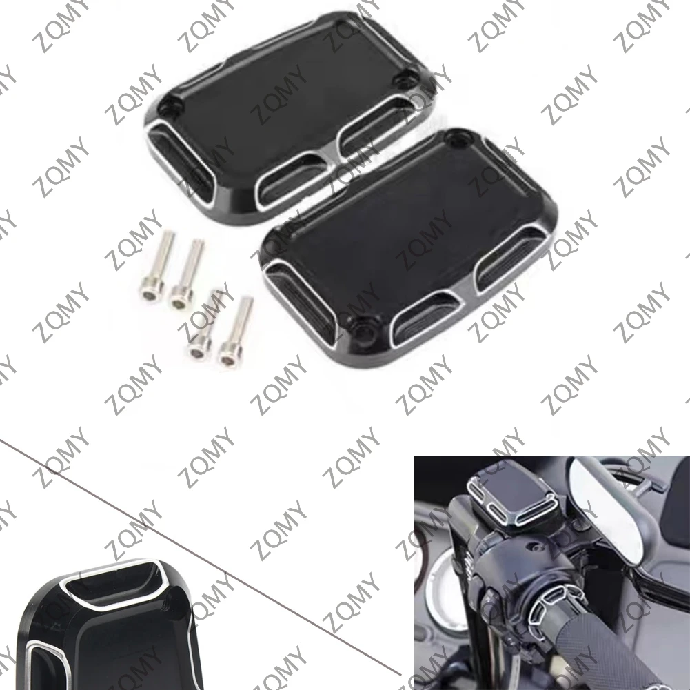 Крышка главного тормозного цилиндра мотоцикла для Harley Touring Street Glide FLHTC FLHT FLHTK FLTR FLHX