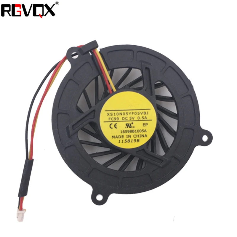 Новый ноутбук охлаждающий вентилятор для ASUS F3 F3J Series 3 Pin PN:GC054509VH-8A