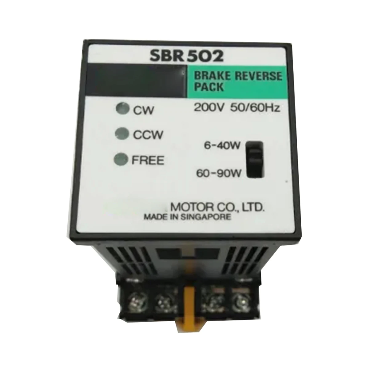 

Automotive Governor SBR502 Spot Photo, 1-Year Warranty