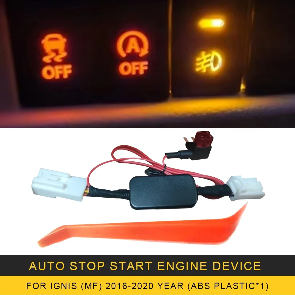 

Для Suzuki Ignis MF 2016-2020 Автомобильный автоматический запуск и стоп-танки, автоматический стоп-запуск, устройство для устранения двигателя, вилка, выключаемый кабель