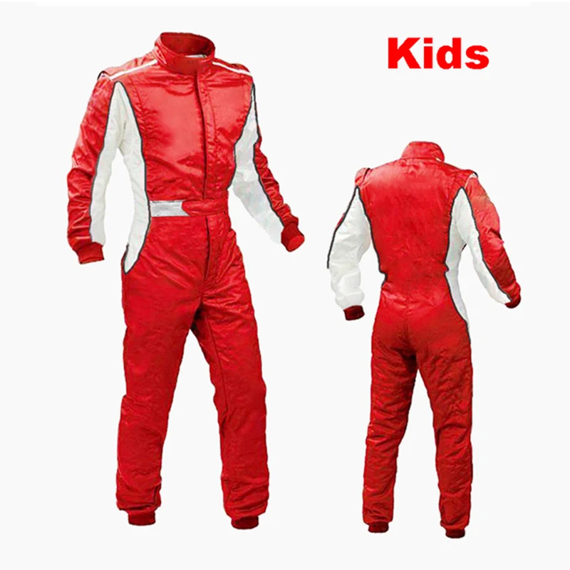 Karting Suits Racing Car Jumpsuit For Adult And Kids Motorcycle Jacket and Pants enlarge