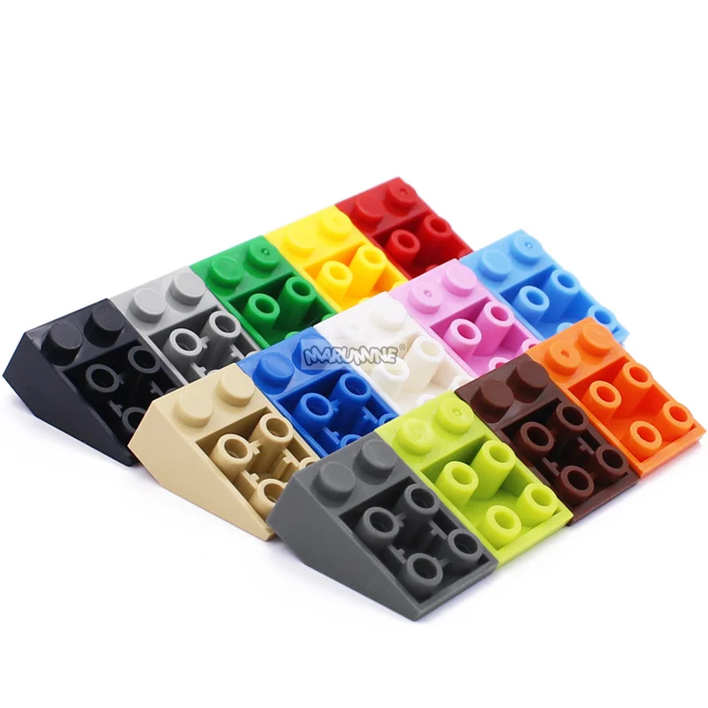 Marumine 2x3 инвертированный наклон MOC Строительные кирпичи детали 30 шт. классические