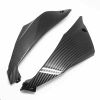 for kawasaki er 6f ninja 650 2017 2019 hydro dipped carbon fiber finish lower side frame cover fairing