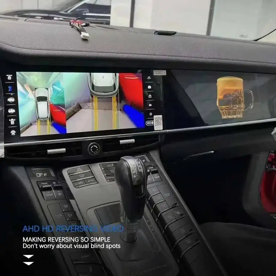 Фото Автоматическая навигация для Porsche Panamera 970 2010-2017, стерео GPS Carplay, 4G, интеллектуальная система, Android 12,3 + 10,9 дюйма, двойной экран №3