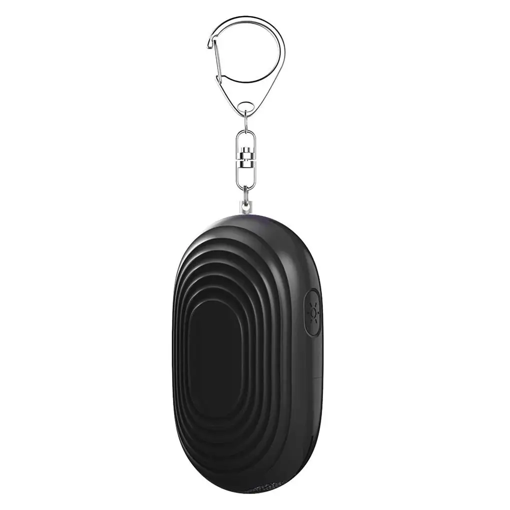 

Compact Outdoor Alarm Keychain with LED Light 120dB Safety Personal Anti-attack Panic Alarms Women Traveling Hiking