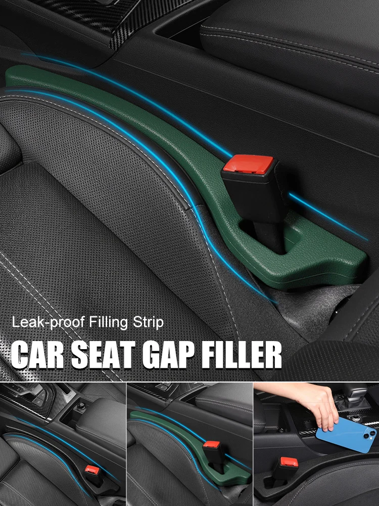 

Auto Interior Accessories Universal PU Leak-proof Filling Strip Anti-Drop Seat Gap Strip with Hole Car Decor Car Seat Gap Filler