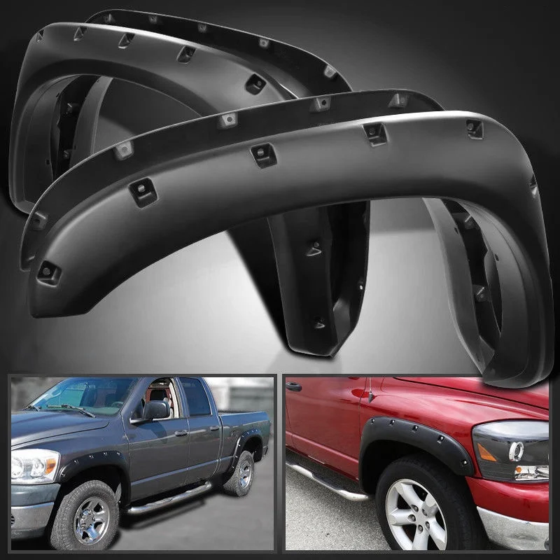 Фото Внедорожные расширители колесных арок 4x4 для Chevrolet Silverado, внешние аксессуары №2