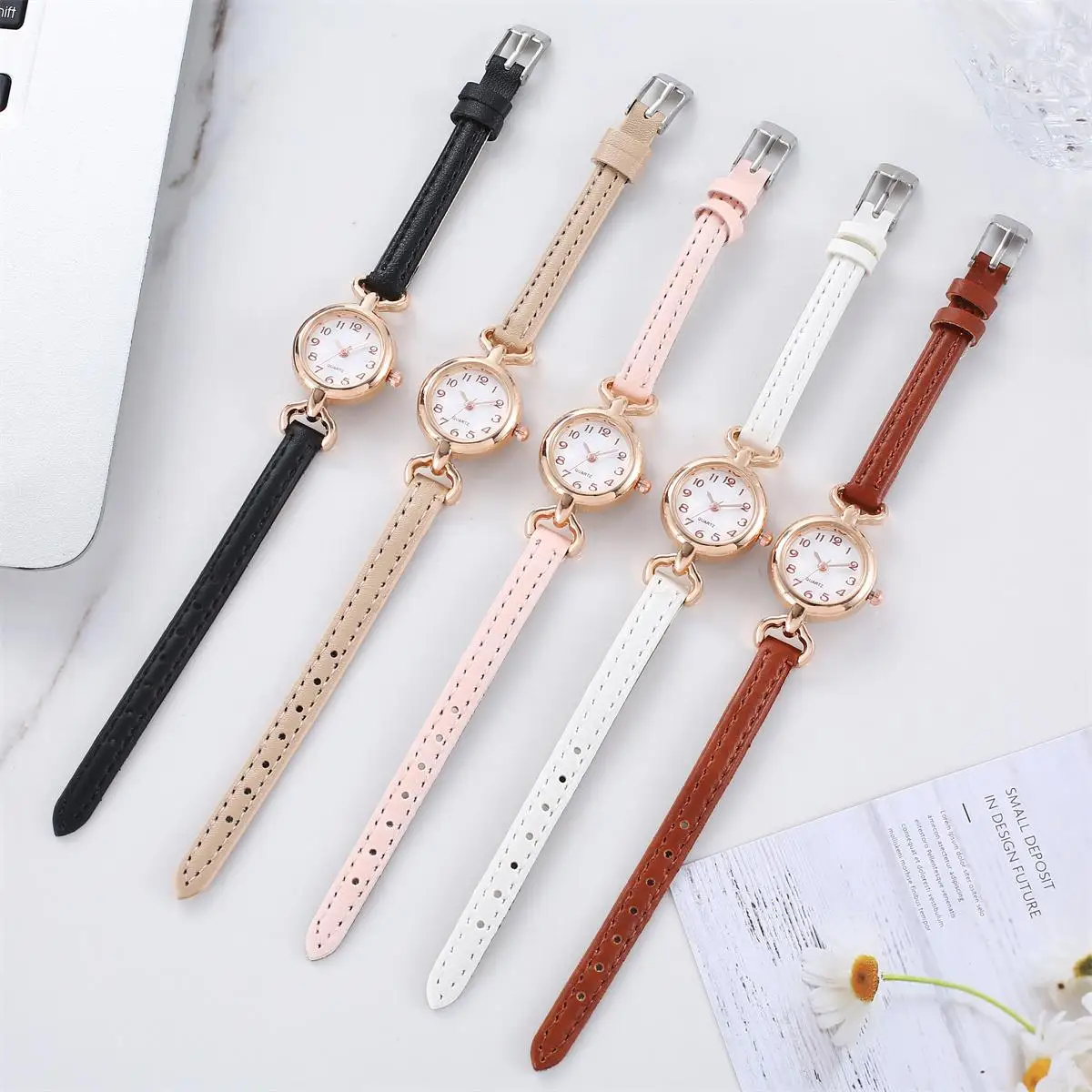 2024 новые трансграничные внешнеторговые изысканные часы для девочек