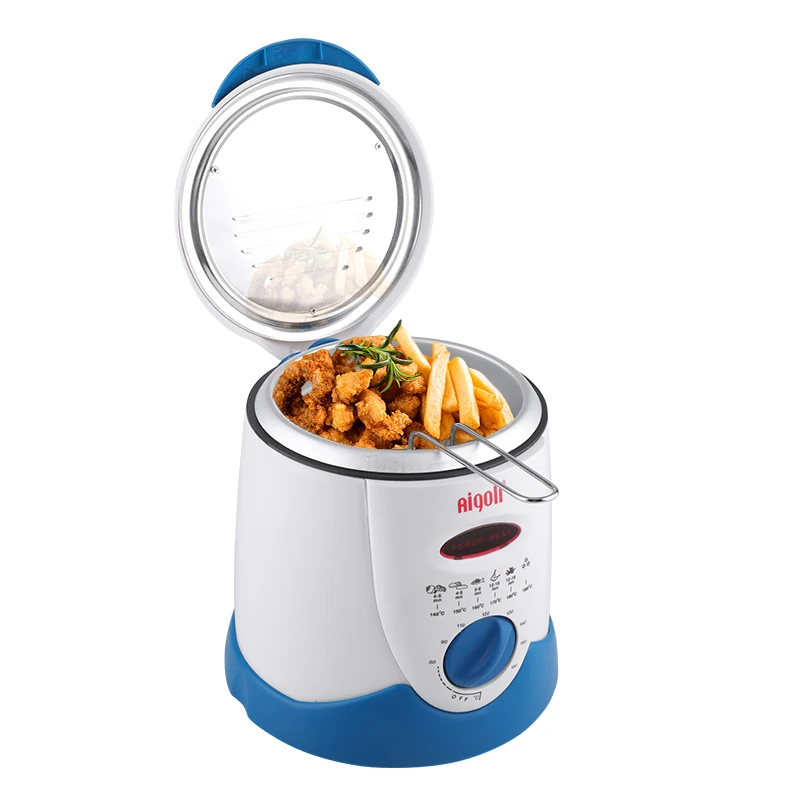 Constant Temperature Fryer Household Small Frying Smart Small Electric Fryer Mini Single Cylinder Province Frying Pan You Tiao
