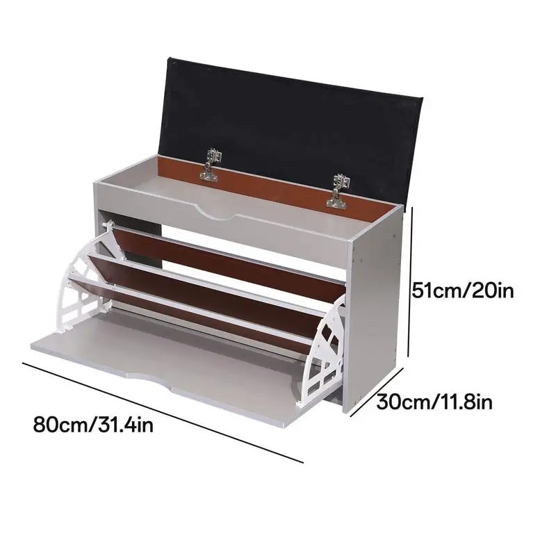 Многофункциональная скамейка-органайзер для обуви скамейка хранения в прихожую