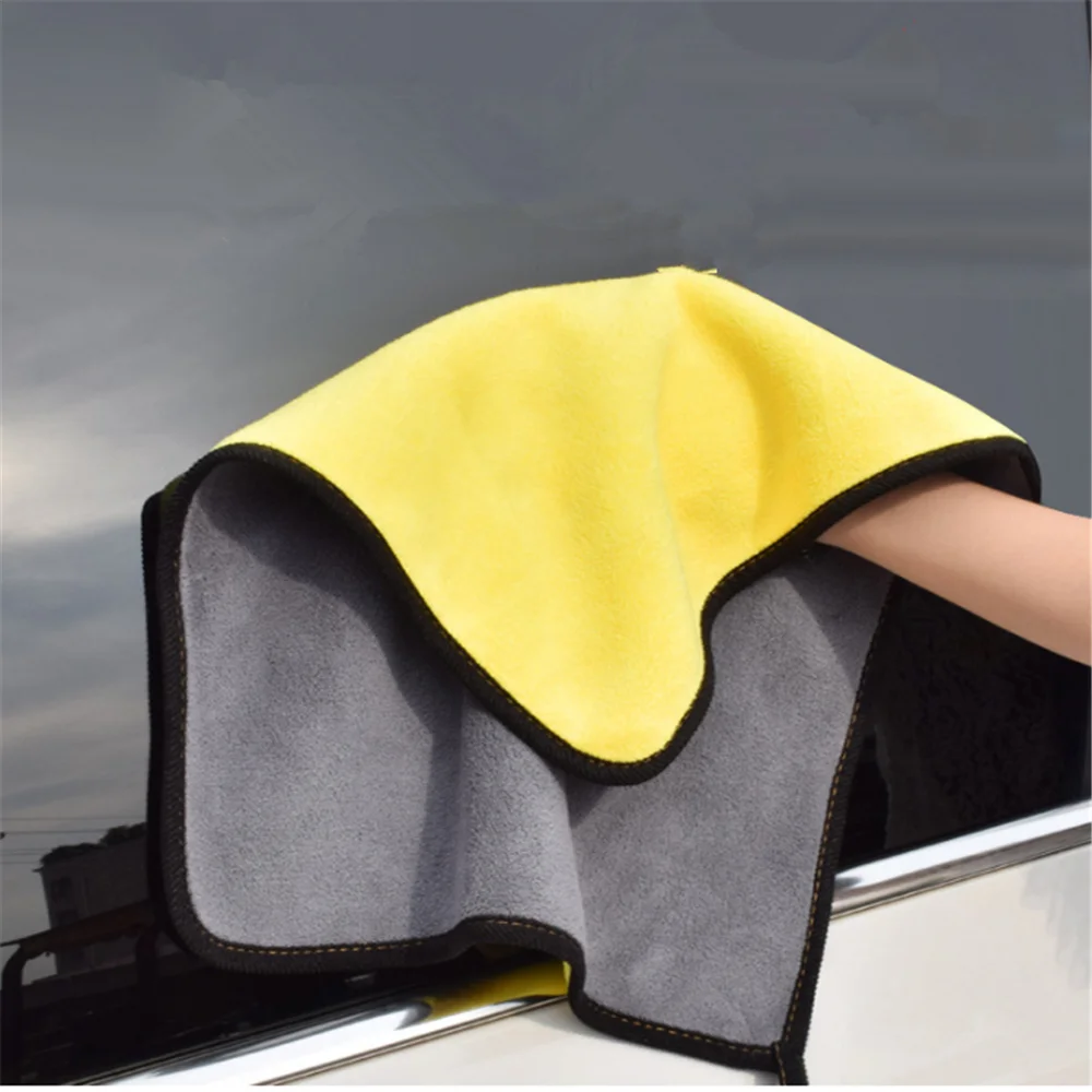 

30x30cm Car Wash Microfiber Towel for Varadero 125 Suzuki Ltz Bmw R1150R Motorcycle Seat Backrest Honda 125 Z750 Cbr1000Rr 2017