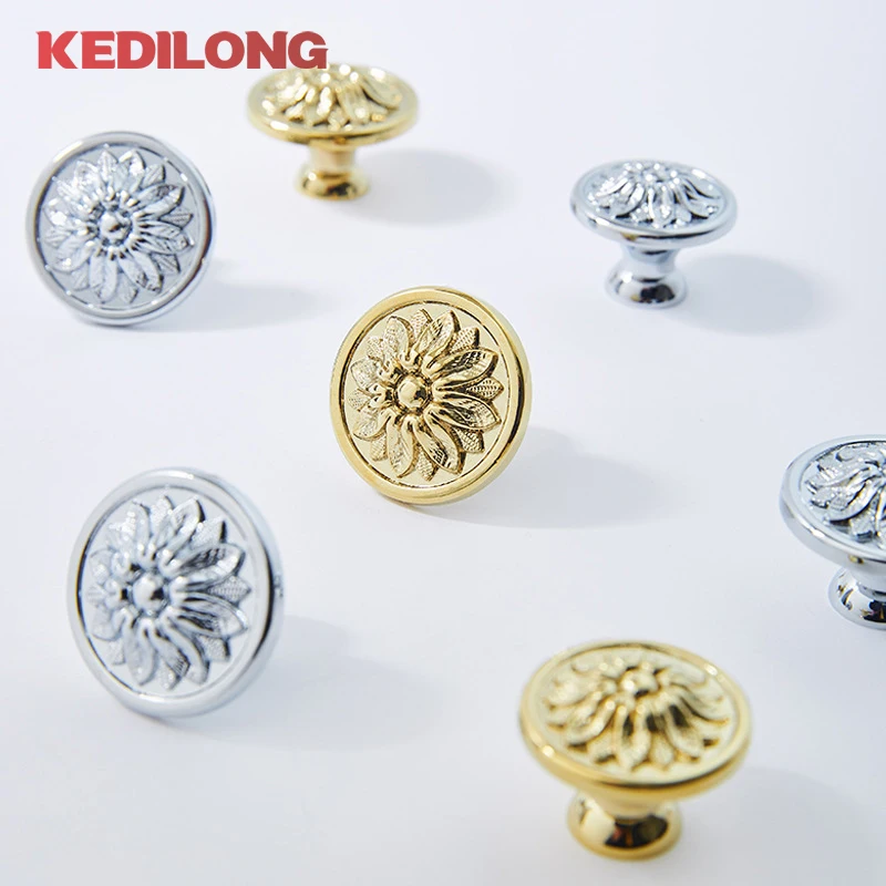 Однотонная латунная хромированная Серебряная дверная ручка для гардероба