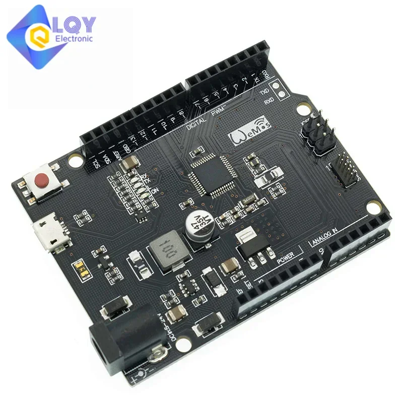 LQY для WeMos D1 SAMD21 M0 Mini USB ARM Cortex 32-битное расширение Arduino Zero UNO Diy Электронный модуль