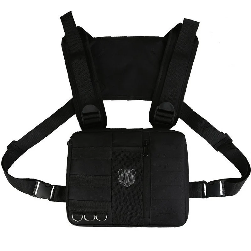 

Многофункциональный тактический жилет, Высококачественная нейлоновая нагрудная сумка унисекс, новинка 2022, уличная одежда в стиле хип-хоп, нагрудная сумка для ремня, Мужские поясные сумки, лидер продаж