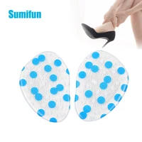 1pair women soft silicone gel cushion insoles metatarsal support insert pad shoes insoles orthopedic pain relief foot soles