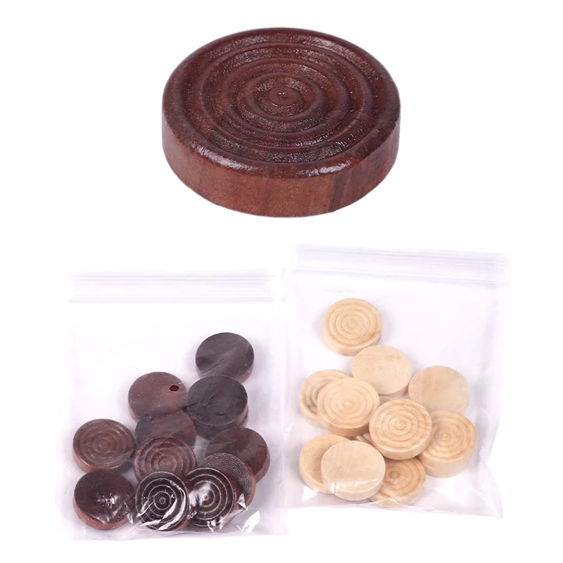 24 шт./компл. деревянные круглые шашки аксессуары для нарды крупные шахматы