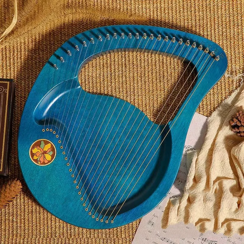 Новый дизайн, лира, мини, 16-тональная арфа для начинающих, высокое качество, 19-тональная лира для струнных инструментов (art.: 3920d2b7784fa) - 3920d2b7784fa